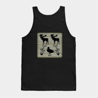 Moose Moose Duck Hunters Tank Top